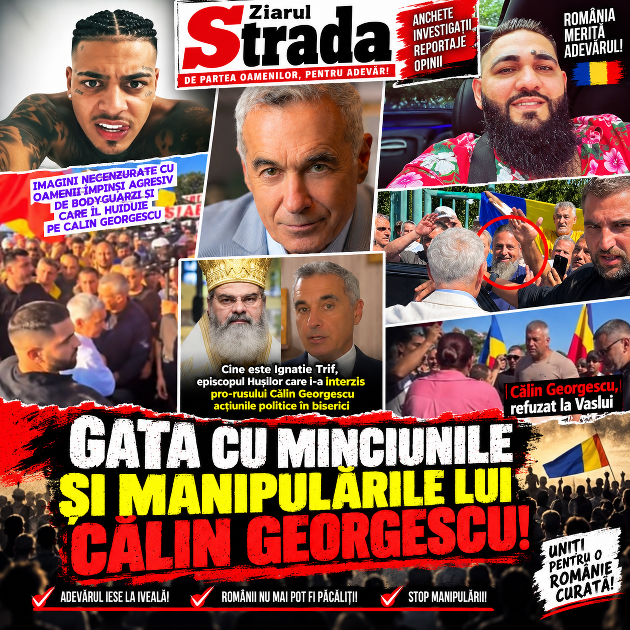 STOP! România nu este turma nimănui. Trei refuzuri care au spart decorul unui spectacol politic