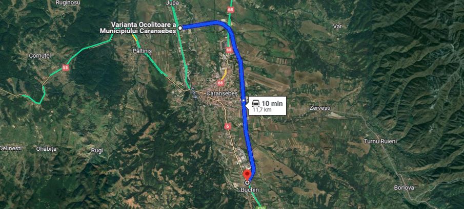 Încep lucrările de consolidare pe Varianta de Ocolire Caransebeș. Contract de peste 42 milioane de lei