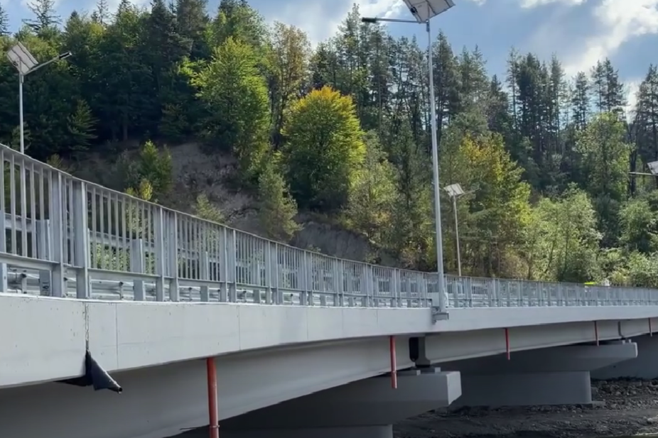 Podul de pe DN 2N, peste râul Râmnicul Sărat, a fost recepționat. Investiția depășește 17 milioane de lei