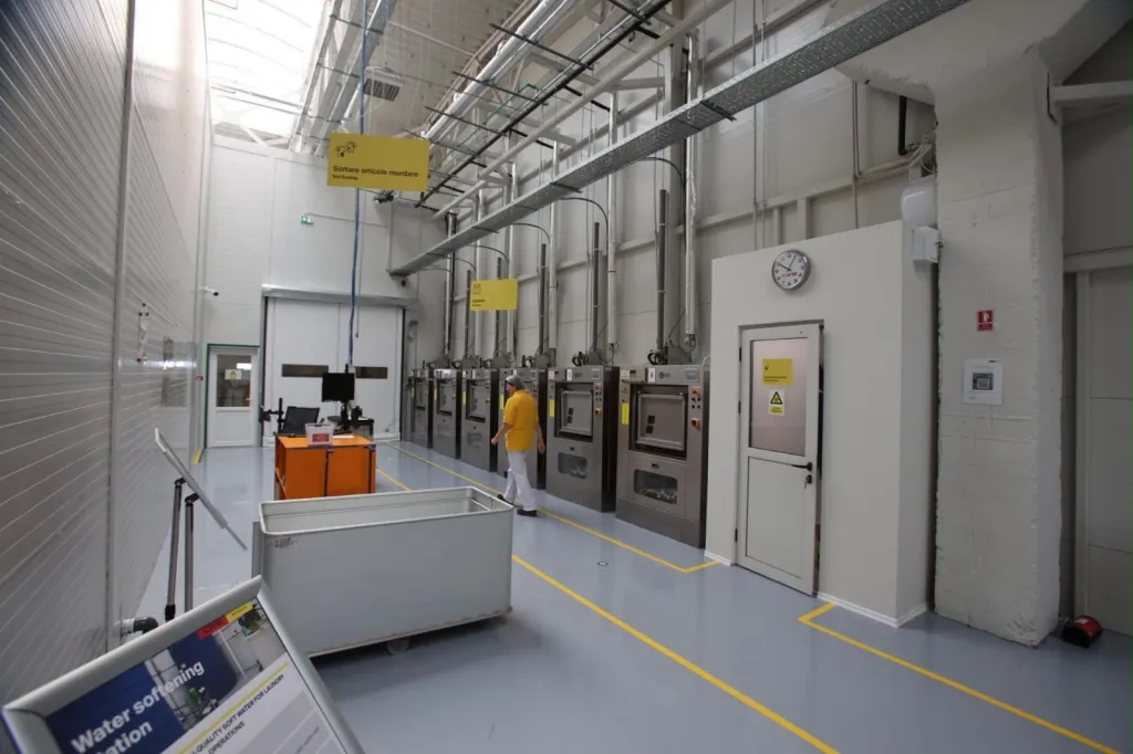 O companie germană investește aproximativ 3 milioane EUR într-o spălătorie industrială deschisă la Brașov