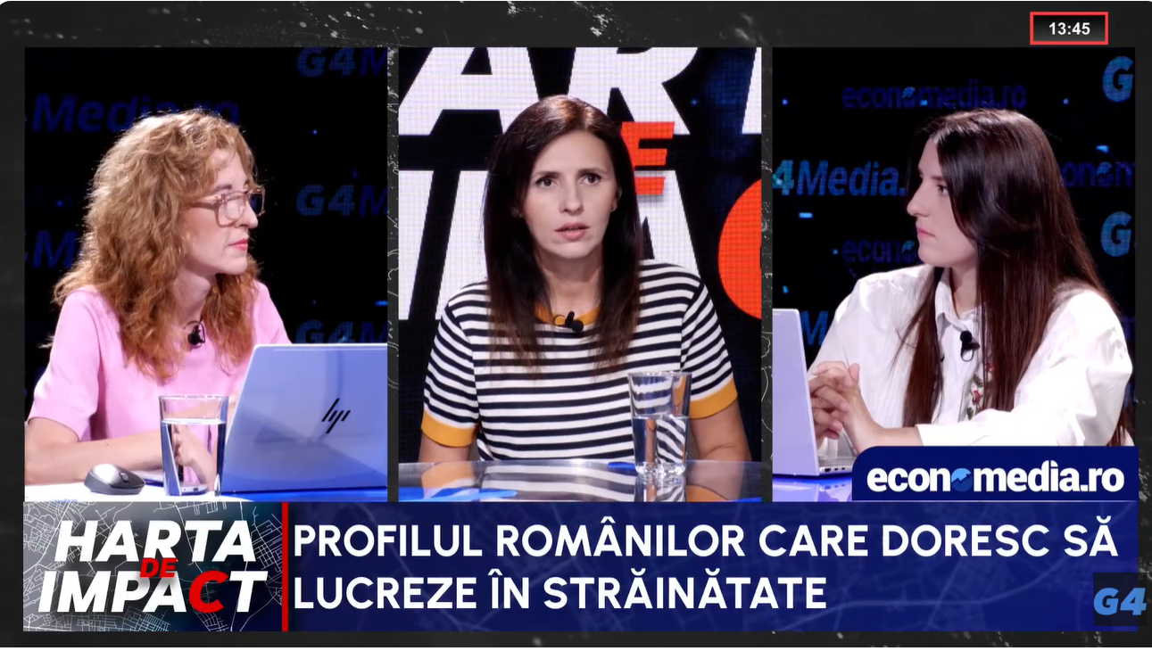 Harta de impact | Anca Călugăru, eJobs: Tot mai mulți tineri sub 18 ani caută un loc de muncă. „Este un semn bun că încep să facă asta mai devreme”
