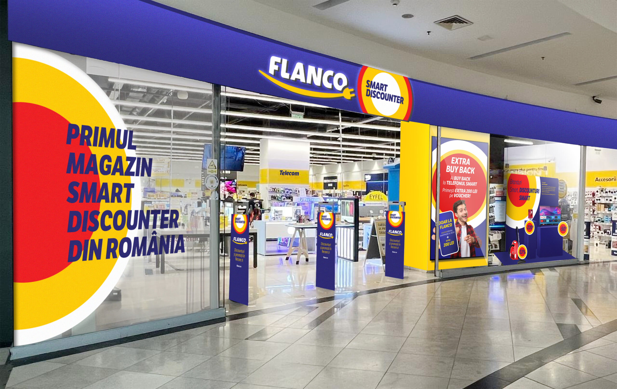 Flanco redeschide magazinul din Deva într-un spațiu de două ori mai mare