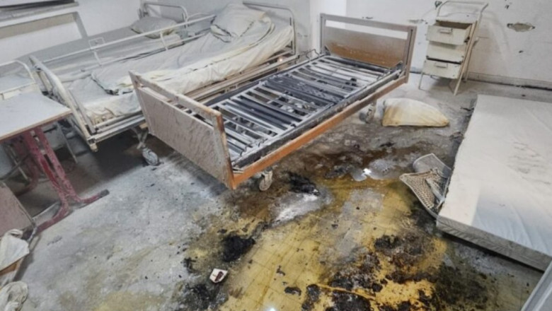 Incendiu la Secția de Psihiatrie a Spitalului Județean Reșița / 16 pacienți evacuați și o femeie rănită / Focul ar fi pornit de la o țigară