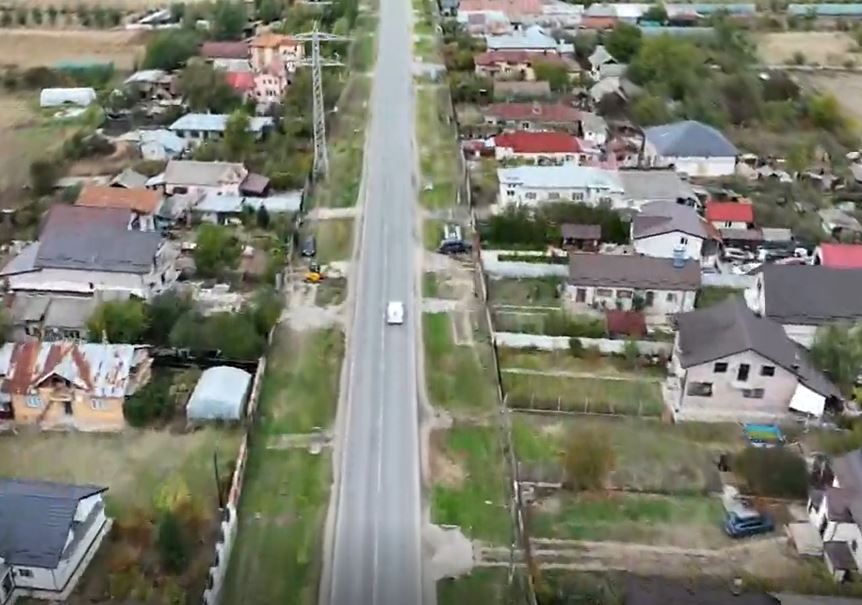VIDEO | Imagini din dronă cu DN71 Bâldana–Târgoviște. Când ar putea fi gata lucrările
